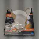 HALO RL 5/6 in LED Recessed Light Trim Selectable Color Temperature 2700K 3000K 3500K 4000K 5000K Dimmable Dim to Warm 600 Lumens Wet Location Indoor Outdoor Retrofit Downlight RL56069FSD2W1EWH