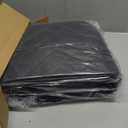 PETICON SUV Cargo Liner for Dogs, PU Leather Waterproof Pet Cargo Cover for SUVs Sedans Vans with Bumper Flap Protector, Scrachproof Non-Slip Large Size Dog Seat Mat Universal Fit