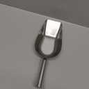 Dog-Cat Food Scoop 1 Cup Thickened 304 Stainless Steel Pet Food Scoop with Long Handle, Precision Scale, Easy to Clean, for Wet Dry Food (Large 1 Cup)