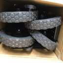 Hikenture Collapsible Wagon - 330LBS Capacity, Extra Large Foldable Wagon with All-Terrain Wheels, Utility Beach Cart for Outdoor Garden (Black)