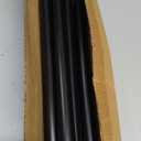 Black Shower Curtain Rod 31 to 80 Inch,1 Inch Diameter Adjustable Spring Tension Stainless Steel Telescoping Rod,Easy Install,No Rust