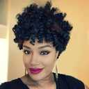 PHOCAS 10'' 3Packs Short Curly Crochet Hair Curl Jump Wand Jamaican Bounce Crochet Hair For Black Women(6MM 1B/Natural Black)