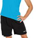 DEMOZU Men's Neon Running Tank Top - Bright Sleeveless Workout Shirt for Marathon, Gym & Rave Party (Blue, XL)