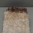 OLANLY Bathroom Rug Mat 24x16, Extra Soft and Absorbent Microfiber Bath Rugs, Non-Slip Plush Shaggy Bath Carpet, Machine Wash Dry, Bath Mats for Bathroom Floor, Tub and Shower, Brown