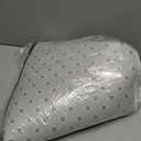 Fluffy Bedroom Rug, Small Oval Area Rugs, Cream Shag Bedside Carpet for Kids Room Nursery Dorm Cute Fuzzy Indoor Decor for Boy and Girl, 2.6 x 5.3 Feet