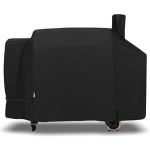 Arcedo Pellet Grill Cover Compatible with Pit Boss Sportsman 1100 and 1600, Heavy Duty Waterproof All Weather Protection Outdoor BBQ Wood Pellet Smoker Cover