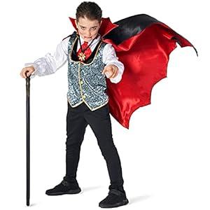 Morph Costumes Kids Vampire Costume Boys Vampire Cape Dracula Outfit Toddler Scary Halloween Costume For Boys S