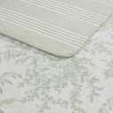 Laura Ashley - Soft Reversible Throw Blanket for Bed & Couch, 50 x 70
