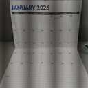 GuassLee Extra Large Wall Calendar 2026, 36"x 24" Jumbo Vertical Wall Planner 2026-2027 from January 2026 to June 2027,18 Months with Julian Dates and Notes for Office School Home Teacher Planning