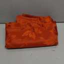 Romanstile Fall Jacquard Rectangle Tablecloth - Thanksgiving Waterproof Table Cloths Autumn Heavy Weight Fabric Table Covers for Dinner/Parties/Holiday - 52 x 70 Inch, Burnt Orange