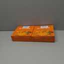 2 x Artscope Halloween Decorative Throw Pillow Covers 20x20 Inch Set of 4, Ghost Trick or Treat Pumpkin Sweet But Spooky Outdoor Farmhouse Pillow Cases for Home Sofa Couch-Orange