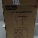 OMMO Blender 1800W, Professional High Speed Countertop Blender with Durable Stainless Steel Blades, 60oz BPA Free Blender for Shakes and Smoothies, Nuts, Ice and Fruits, Dishwasher Safe