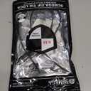 Zip Tie Cable Lock 3-Digit 22in Adjustable Combo Bike Lock for Helmets,Skateboards,Skis,Cabinets,Fridges,Luggages,Caf Stop,Child-Proof (3Pack)