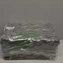 Set of 2 Black Wicker Baskets with Lid