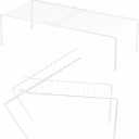 Set of 2 Kitchen Cupboard Storage Shelf Rack, Expandable Shelf,Kitchen Cabinet Organizer Wire Shellves Cabinet Storage Shelf Rack for Cupboard, Freezer, Bathroom, PantryUnder SinkWhite