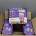 Amazon Basics Incontinence Underwear for Women, Protective, Disposable, Postpartum, Maximum Absorbency, Large, Lavender, 54 Count (3 Packs of 18)