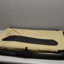 Amazon Basics 2-Door Portable Soft-Sided Folding Soft Dog Travel Crate Kennel, Medium (M 30" x 21" x 21"), Tan