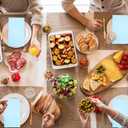 Blue Paper Napkins Everyday Disposable 100 Pack Bathroom Napkins Guest 3 Ply Paper Hand Towels Dinner Napkins For Wedding Birthday Party