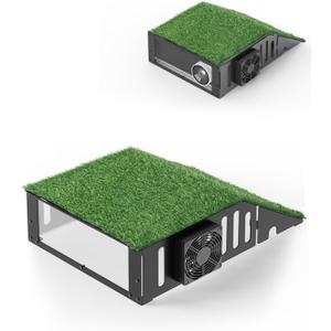 Golf Simulator Projector Cover - Floor Mounted Enclosure for Projectors with Cooling Fan - Durable Protection for Your Golf Simulation