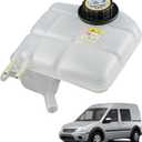 98AB8K218AK Engine Coolant Expansion Reservoir Overflow Tank Compatible With 2000-2004 Ford Focus 2010-2013 Ford Transit Connect 2.0L Expansion Recovery Tank Replaces 98AB-8K218-AK 1104120