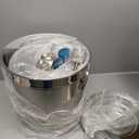 Maxdot 2 Pack 304 Stainless Steel Pet Food Storage Containers, 33lb/15kg & 55lb/25kg Extra Large Airtight Metal Dog Food Bins with Lids and Handle for Dogs Cats and Bird Feed, Odor-free, Easy to Clean