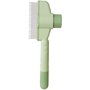 Cat Dog Hair Remover Brush Grooming Pet Accessories Comb for Long Remove Cleaning Bath Supplies(Green)