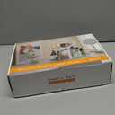 FFK Bathroom Organizer Countertop,2 Tier Bathroom Counter Organizer Kitchen Spice Rack Cosmetic Organizer,Countertop Storage Shelf for Bathroom, Kitchen, Living Room, Bedroom, Dressing Table (Black)