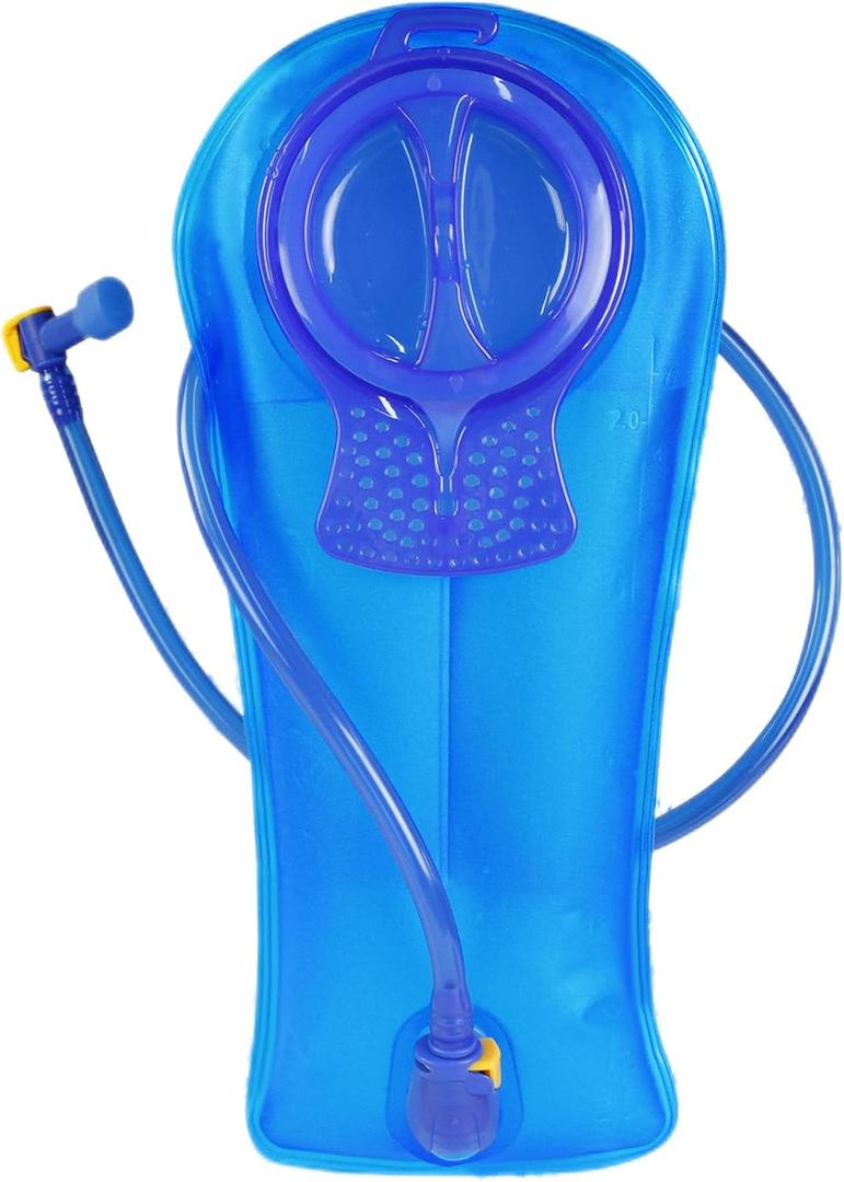 Unigear Hydration Bladder, 1.5L/2L/2.5L/3L Water Bladde Non-BPA and odorless for Backpacking, Biking, Hiking and Camping (68 Ounces, Blue)