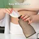 haakaa Petal Soft Silicone Milk CollectorDiscreet Leak-Protection Breast Milk Saver, Reusable Breast Shells Milk Collection Cup for Breastfeeding with Cleaning Brush- 2PCS