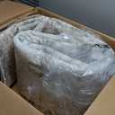 10x12 Area Rug Living Room Rug: Washable Modern Abstract Soft Thin Rug Indoor Floor No Slip Stain Resistant Carpet for Bedroom Dining Room Farmhouse Nursery Home Office - Brown Grey