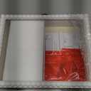 Love-KANKEI Shadow Box Frame 8x10,Wood Deep Shadow Box Display Case with Unique Beads Door and Glass Window, Memory Box for Pictures,Medals,Memorabilia,Collections White