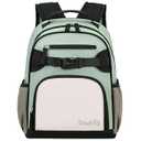Sawkig Cute Mini Toddler Backpacks for Boys 2-4 Little Kids Backpack Preschool Bookbag (Pale Pistachio)