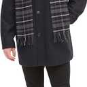 Dockers Men's Weston Wool Blend Scarf Coat L