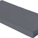 Outdoor Bench Cushions 48 x 18 Inch Thick Waterproof Porch Swing Cushions with Tie Patio Furniture Chair Cushion Bench Pad 5 Year Color Fastness Backyard Seat Pads Dark Grey