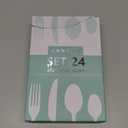 ANNOVA Silverware Set, Retro/Rivet Colorful Stainless Steel Tableware Kitchen Flatware Set Utensils, Includes Dinner Knives, Forks, Spoons & Dessert Spoons (Blue, 24 Pieces)