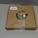 5.9FT Artificial Christmas Garland String Lights with 162 Snowy Red Berries 55 Green Leaves 20 LED Lights Battery Operated for Xmas Mantle Indoor Outdoor Holiday Christmas Thanksgiving Decoration