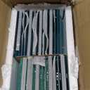 Glass Tile for Backsplash, Glass Subway Tile 3x6 Inch Cyan for Kitchen Bathroom Shower Wall (32 Pcs 4 sq.ft)