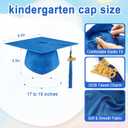 PJT Kindergarten Graduation Cap and Gown Set 2026, Preschool Graduation Outfit for Kids with Stole, Tassel, Bear,Certificate