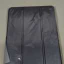 New Amazon Fire HD 10 Tablet Case(Only Fit 13th Gen, 2023 Release), Sanyetral Premium PU Leather Trifold Stand PC Clear Back Cover Case with Auto Wake/Sleep, Not for Nokia iPad Samsung -Navy Blue