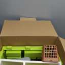 Kids Play Kitchen Set, Toddler Kitchen Playset with Sound & Light, Cooking Stove with Steam, Play Sink, Play Food Toy and Kitchen Accessories, Kitchen Toy for Kids Girls Boys (31.5 * 22 * 8.6in) (Green)