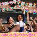 HunnmingRe 4 Pcs Ice Cream Drip Baseball Banner 67 Meme Paper Garland 39 ft Pre-Assembled Baseball Party Decorations Funny Sports Theme Birthday Garland Baby Shower Party Supplies(Ice Cream Drip)