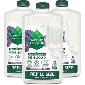 Seventh Generation Hand Dish Wash Refill, Lavender Floral & Mint, 3pk 50z