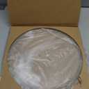 12.75" Microwave Plate Replacement for WB49X10129 GE Microwave Glass Plate, LG 3390W1A027A and Kenmore Microwave Glass Plate 1B71961H Compatible With WP8172138 12 3/4 inch Whirlpool Microwave Plate (12.75" Small Coupler Hole)