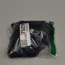 LOMON Women's 3/4 Length Sleeve Tops Crew Neck Dressy Casual Blouses Summer Tees Shirts (Large, Black)