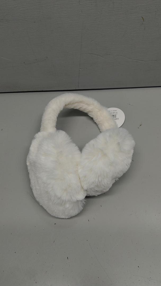 Fluffy Earmuffs Winter Accessories (White)