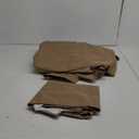 119''x119'' Canopy Replacement Top Double Tiered Gazebo Cover for Yard, Patio & Garden Durable Sunshade Replacement(No Frame)(Khaki)