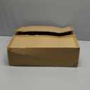 Marbrasse Metal Printer Stand for Desk with Storage Drawer and 2 Pen Holders, 2-Tier Desktop Organizer Printer Table for Home Office, Multi-Purpose Desk Organizer for Fax Machine Scanner Files(Black)