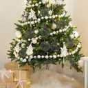 Thyle 24 Sets Employee Christmas Hanging Ornament Gifts Bulk Coworkers Thank You Appreciation Gift with Cards 4 Styles Inspirational Xmas Bulb Acrylic Ornaments for Nurse Staff Teachers Team Group