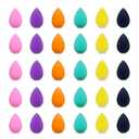 small mini makeup sponge bulk : 30 pcs mulit-colored foundation makeup sponges for foundation,make up sponges for face(30 pcs)