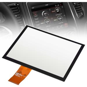 8.4" Uconnect Touch Screen Digitizer Compatible with Ram 1500 2500 3500 Chrysler Dodge Durango Challenger Grand Cherokee Wrangler 2017 2018 2019 2020 Radio Navigation Replace # LA084X01(SL)(01)